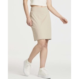 Real Essentials 3 Pack Womens Plus Size 20 Inch Athletic Skorts Skirt Pockets Running Casual Skirt Shorts Underneath Knee Length Tennis Modest