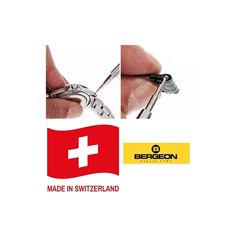 Bergeon 6767-F Spring Bar Tool for Watch Straps with Buzzufy