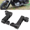 Motorcycle Foot Peg Highway Bracket 360° Adjustable Rugged Foot Peg