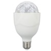 Disco Ball Lamp Bulb E27 Sound Activated Remote Control RGB