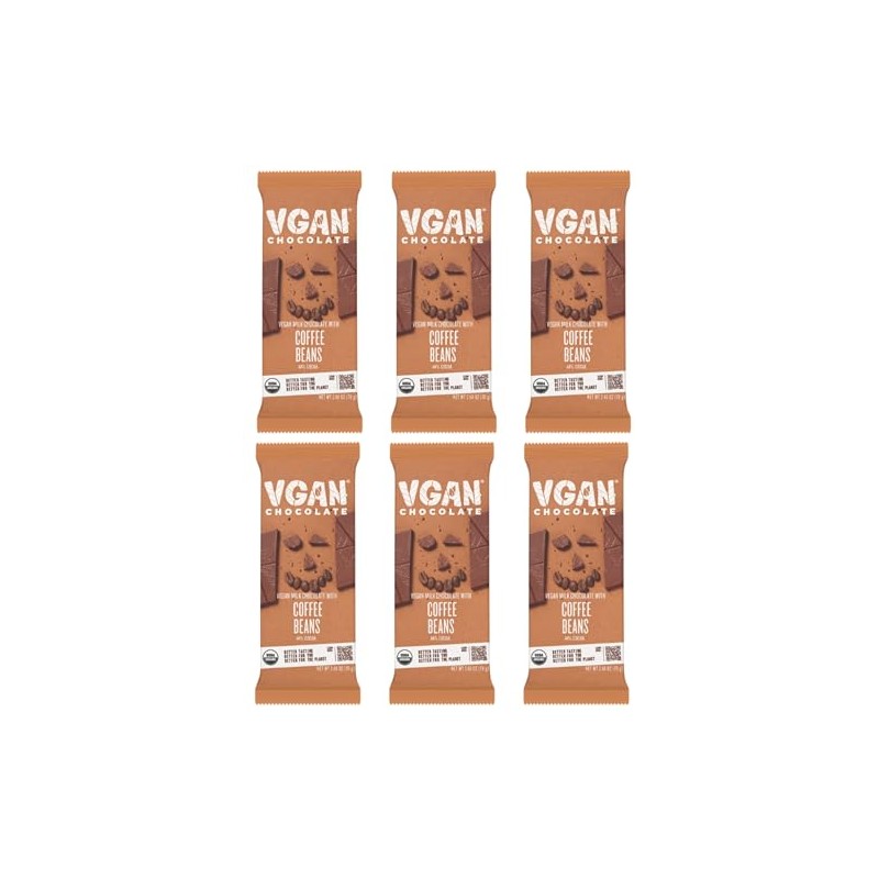 VGAN Vegan Chocolate Bars, Gluten Free Snacks, Plant Based, Soy