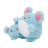 Pokemon Center: 6 Inch Plush Azurill & Marill Buru Buru Mugyu!