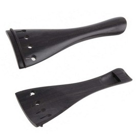 Jiayouy 15Pcs 4/4-3/4 Size Violin Fiddle Accessories Kit with 4 Tuning Pegs Tailpiece Tail Gut 4 Fine Tuners Endpin Sound Post Bridge Chin Rest Replacement Parts Ebony Wooden