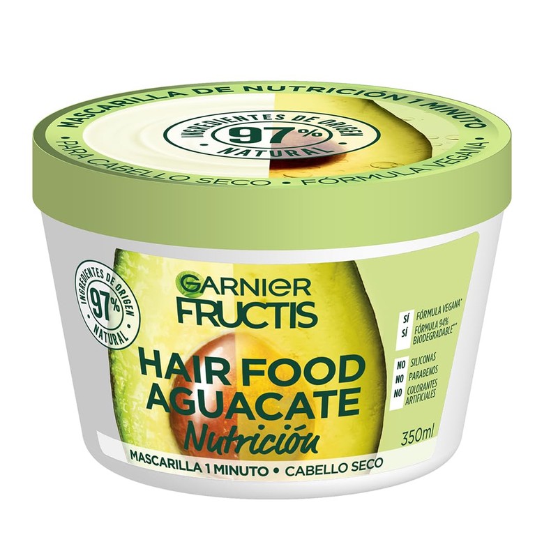Garnier Fructis HairFood Aguacate mascarilla para cabello seco