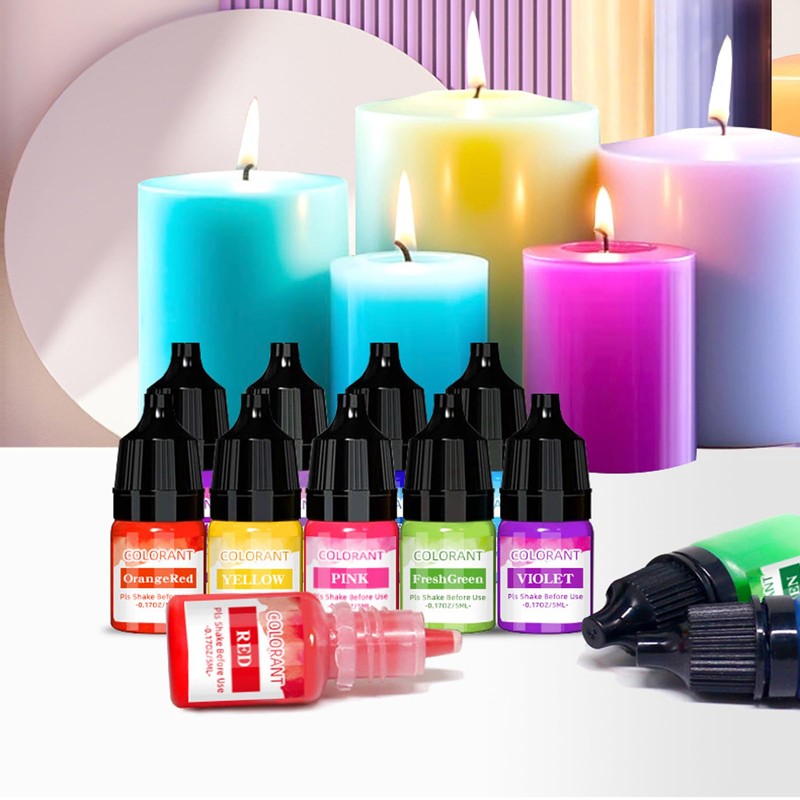 Nurila Set Di Colori Per Sapone, 7 X 5 Ml,