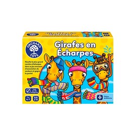Orchard Toys - Girafes en écharpes - Amélioration des compétences de correspondance des Couleurs et de comptage - Jeu éducatif amusant Pour 2 à 6 joueurs - 4 à 7 ans - 002372.
