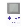 eXtremeRate Purple Replacement Full Set Buttons for Gameboy Color GBC