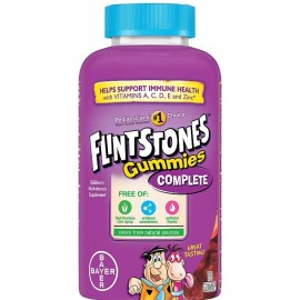 Flinstones Gummies Complete For Kids Supports Immune Health 180 Gummies  - 3 BOTTLES