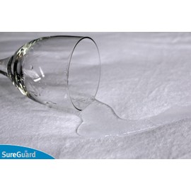 SureGuard Queen Size Mattress Protector - 100% Waterproof, Hypoallergenic - Premium Fitted Cotton Terry Cover