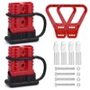 Uddick 2PCS 175A Battery Quick Connector with Dust Cover and