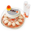 Egg Incubator with Temperature and Humidity Control, Automatic Egg Turner,