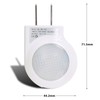 YAFIYGI Travel Night Light Portable Plug-in 0.7W Travel LED Night