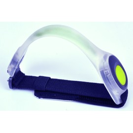 SMAR.T Lightclip Strap LED Band for Joggers and Cyclists for Upper Arm or Lower Leg LED Green