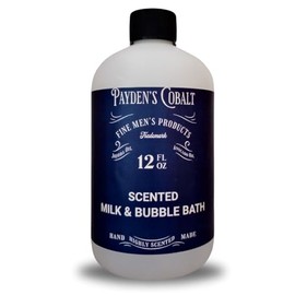 Payden's Cobalt Santa's Pipe for Men Scented Milk & Bubble Bath, 12 Oz