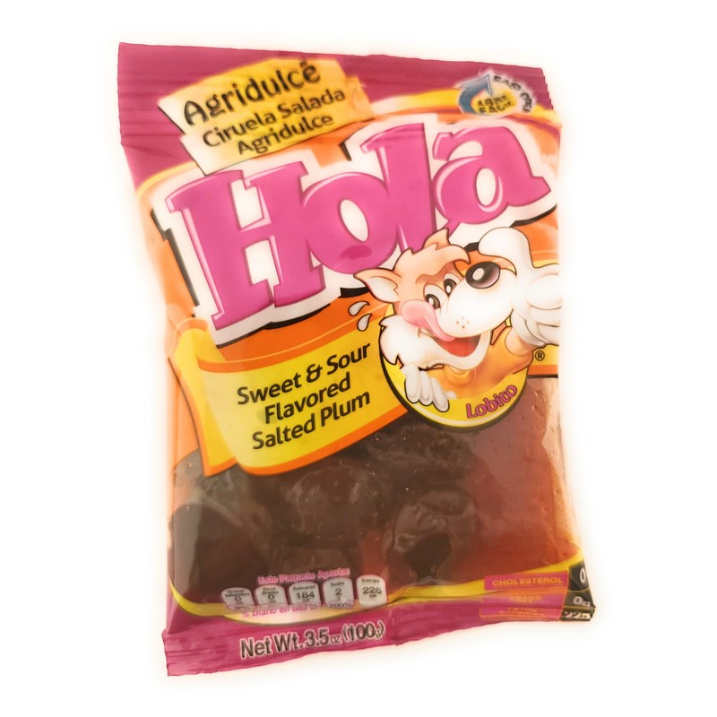 Hola Lobito, Saladulces, Salted Lemon Apricot, 1.2 Ounce