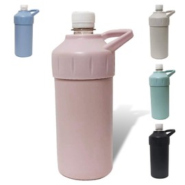 Monet Fav Plastic Bottle Holder, Cold and Vacuum Insulated, PET Bottle Cover, Heatstroke Prevention, 16.9 – 22.0 fl oz (500 – 650 ml), Carbonated Drinks, Sports Drinks, Stainless Steel (Fairy Pink)