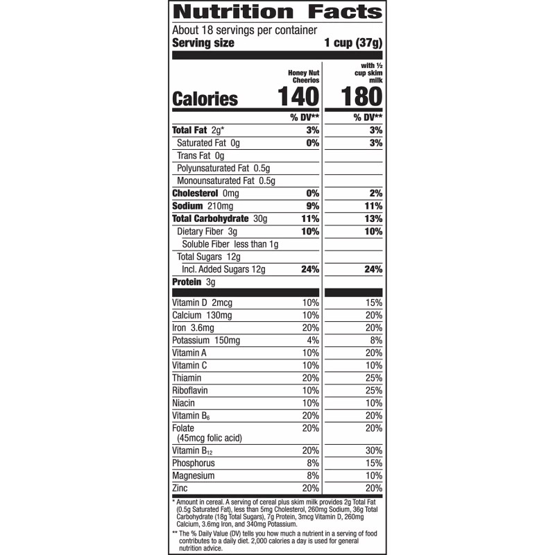 Kellogg's Honey Nut Cheerios Gluten-Free Cereal (24 oz., 2 pk.)