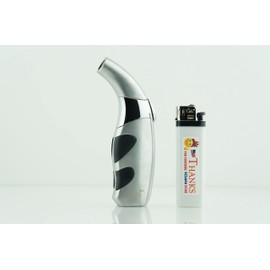 2 Items Scorch Metal 45 Degree Refillable Adjustable Flame Jet Torch Lighter and The Patriot Lighter