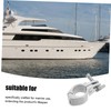 Sosoport 2pcs Stainless Steel Hinged Jaw Slide Clamp Marine Grade