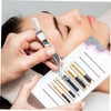 SAFIGLE Precision Lash Cluster Tweezers with Built Comb Stainless Steel