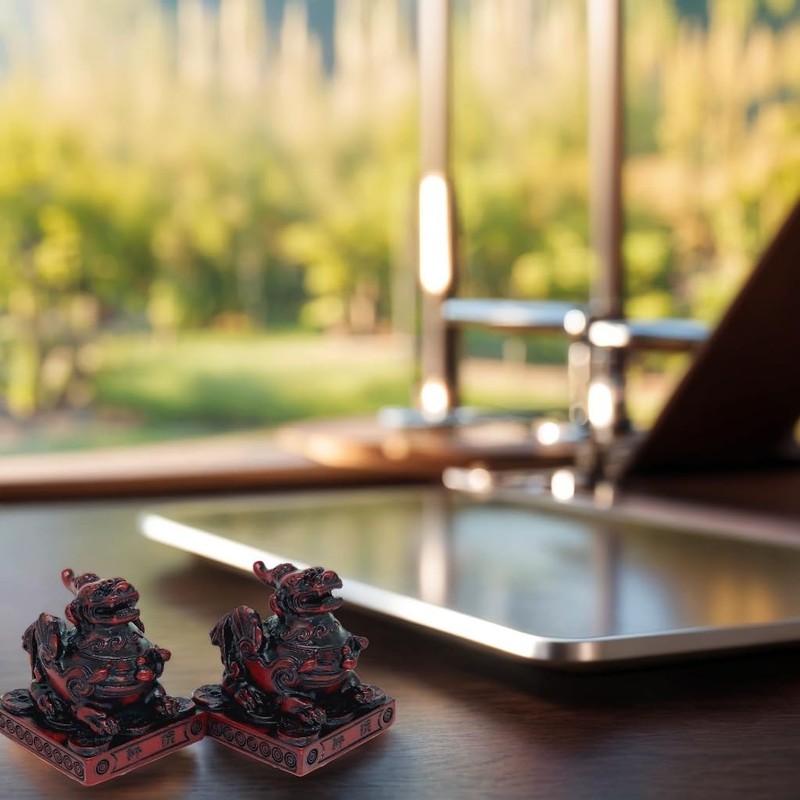 Betterdecor A Pair of Feng Shui Pi Yao/Pi Xiu (Cherry)