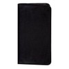 Scully Plonge Leather Blank Page Pocket Notebook (Black)