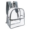 Transparent Backpack 32 * 27 * 12.5cm PVC See Through