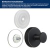 EUDUQ Pack of 4 Suction Cup Hooks, Extra Strong, Towel