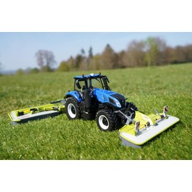 Britains CLAAS 3600FC DISCO Mower, Collectable Tractor Accessory, Tractor Toys Compatible with 1:32 Scale Animals and Toys, Suitable For Collectors And Kids - 3 Years And Up