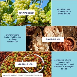 YOUNG KING HAIR CARE Kids Conditioning Detangler For Boys | Smooths and Softens Natural Curls | Plant-Based and Harm-Free (8 oz)