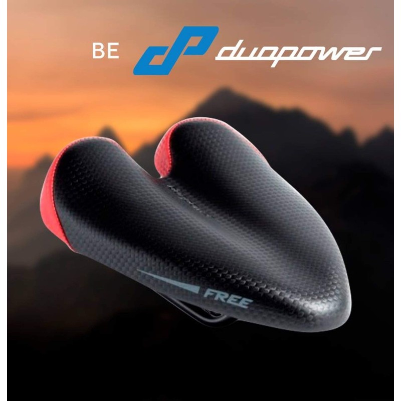 DUOPOWER Bicycle Saddle MTB Anti Prostate - Road Model Free