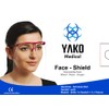Face Visor Full Protection Mouth, Nose, Eyes, Anti-Bacterial, Glasses Frame,