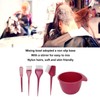 Hair Bleach Kit, Hair Dye Coloring Kit Non-Slip with Stirrer
