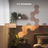 Nanoleaf Elements Wood Look Smart Wall Lights, Hexagon LED Wall