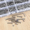 M3 Screws Set, 520 Pieces Hexagonal Screws with Hexagon Socket