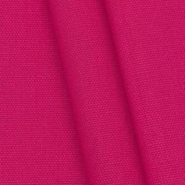 100% Cotton Canvas Fabric Pink by The Metre