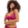 SANS COMPLEXE Women's Arum Full Coverage Bra, Cherry Sorbet, 80E,
