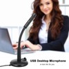 USB Microphone Adjustable Hose Desktop Computer PC Live Broadcast Business