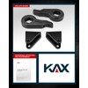 KAX 1"-3" Front Leveling Lift Kit for Silverado Sierra 2500