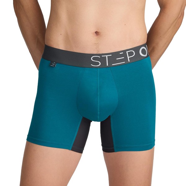STEP ONE Mens Underwear Trunk Briefs, 1 Pair, Underwear for