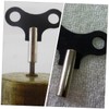 SHINEOFI 4pcs Clock Iron Keys for Clock Repair Durable Winding