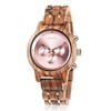 BOBO BIRD Women Wooden Watches Luxury Wood Metal Strap Chronograph