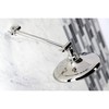 Kingston Brass K136K6 Shower Scape 7-3/4-Inch Round Raindrop Brass Shower