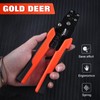 GOLD DEER Wire Stripper with Crimping Function, Cutable, Crimping Tool,