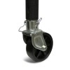 Trailer Valet Wheel Attachment for JX Jack, Solid Caster with