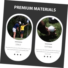 OHPHCALL Golf Club Cleaning Brush Reusable Club Washer Sprayer for Easy Cleaning