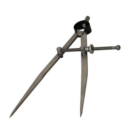 Weaver Leather Supply Leather Wing Divider, 8”, Precise Divider Tool with Adjustable Screw, Robust Leathercraft Tools for Measuring, Scoring and More