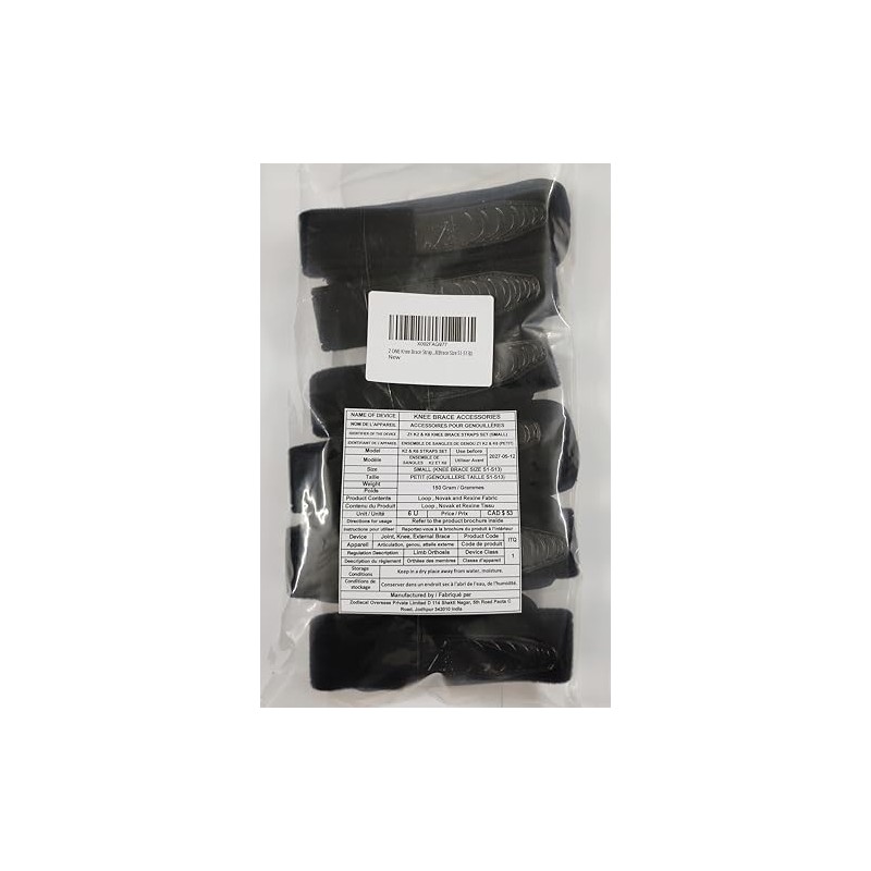 Z ONE Knee Brace Straps K2 & K6 (Small (Brace