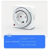 I17DS Mechanical Analogue Timer Socket Daily Timer Switch with 96