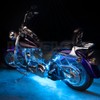 LEDGlow 6pc Advanced Ice Blue LED Motorcycle Accent Neon Underglow